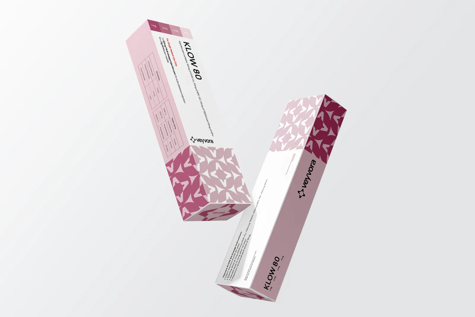 KLOW 80 box showing the dosing panels, Veyvora