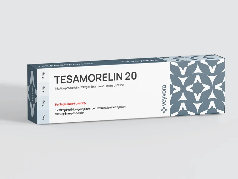 Tesamorelin 20 click pen box, Veyvora